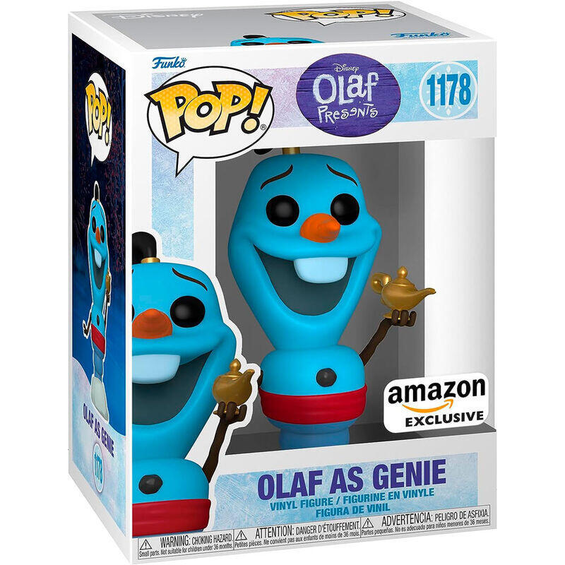 Figure Pop Disney Olaf Present Olaf As Genie Exclusive