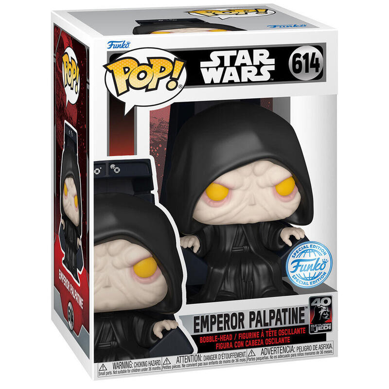 Figure Pop Star Wars Emperor Palpatine Exclusive