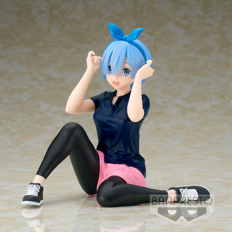 Figure Rem Training Style Relax Time Re:zero Starting Life In Another World 14CM