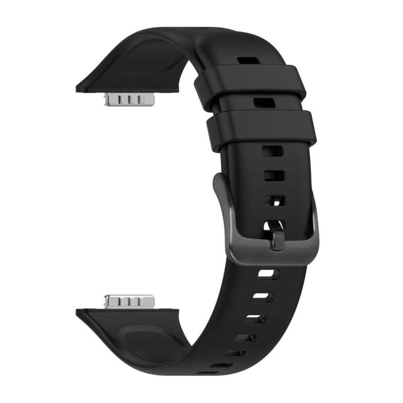Fixed Silicone Strap For Huawei Watch FIT2, Black