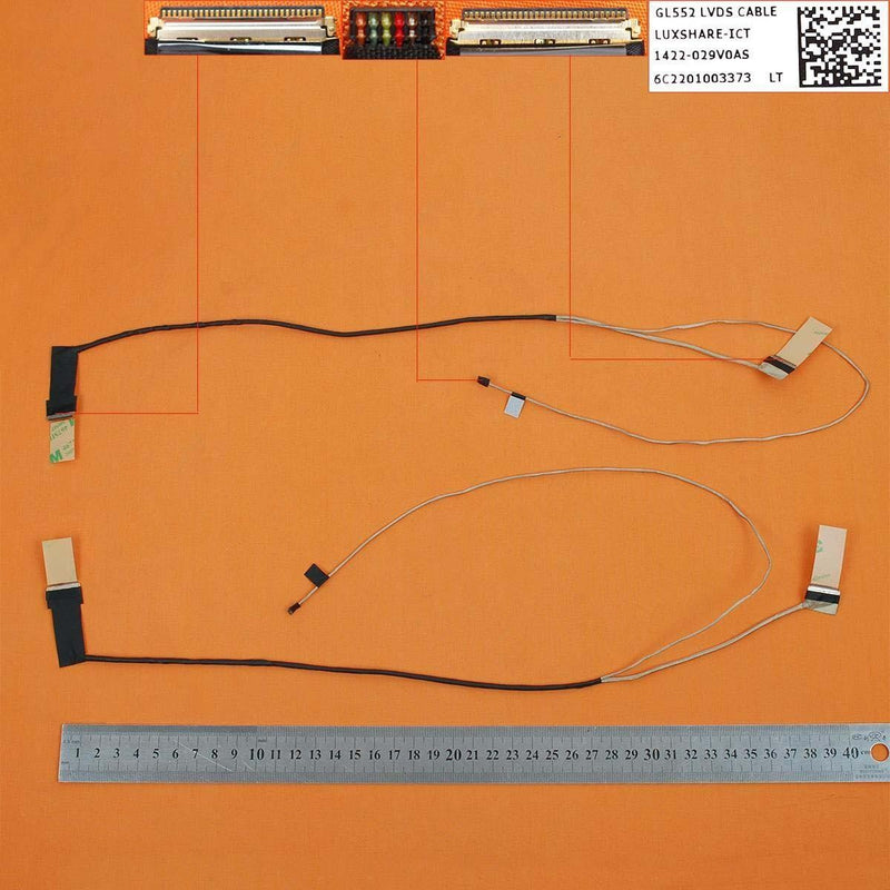 Cable Flex Laptop Asus GL552VW GL552JX GL552J GL552V GL552VL ZX50J ZX50JX ZX50VW ZX50VX 30PIN 1422-029V0AS