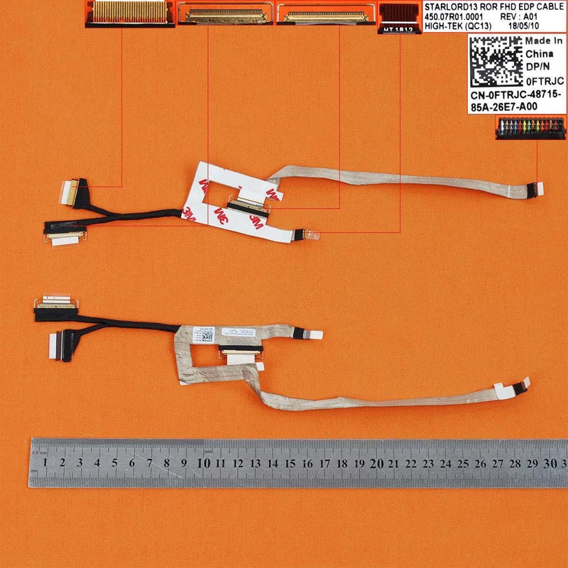 Cable Flex Laptop Dell Inspiron 13 5368 5378 5379 450.07R01.0001 0FTRJC