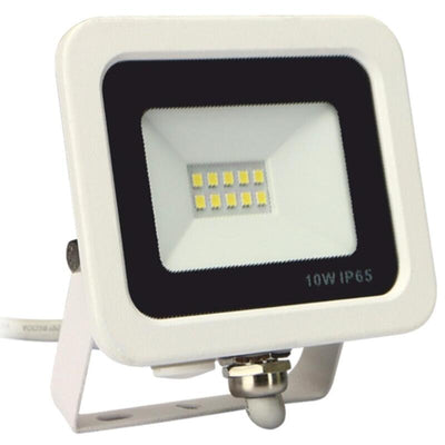 Foco Projector LED Silver Electronics Forge + Projector IP65 10W 3000K White — image 1