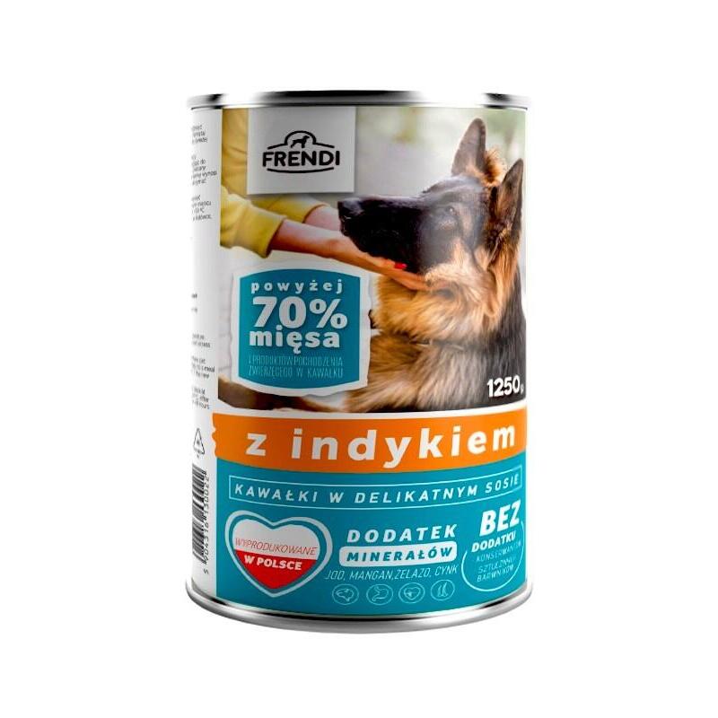 Frendi With Turkey Chunks In Delicate Sauce - Comida Húmeda Perros - 1250G