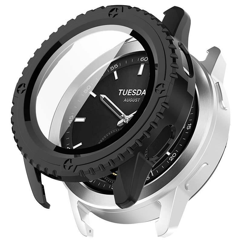 Case PC + Glass Tempered Xiaomi Watch S3 Black
