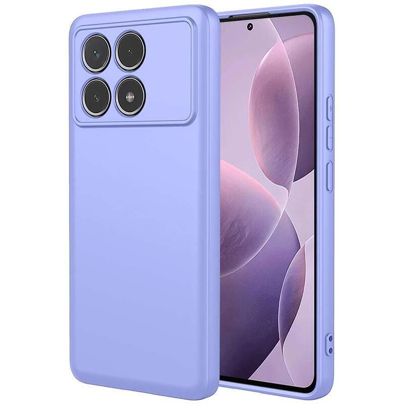 Case Xiaomi Poco F6 Pro 5G Square Liquid Premium Lavanda