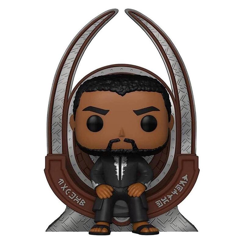 Funko Pop Negro Panther T'challa On Throne (1113) Dlx Exclusivo