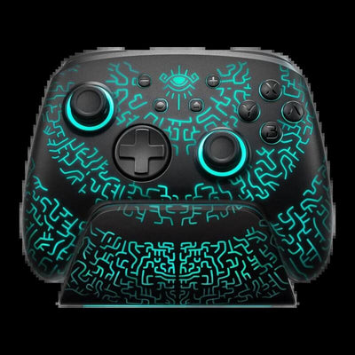 Funlab Luminex Pro Wireless Switch Controller Dock Miner Efecto Hall Vibración 950MAH 12,5H Controller Wireles — image 1