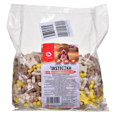 Maced Galletas Perros - Cubitos Vainilla, Mezcla 1KG — image 1