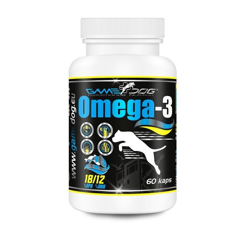 Game Dog OMEGA-3 Kapsulki Suplement Perro 60 Kapsulek