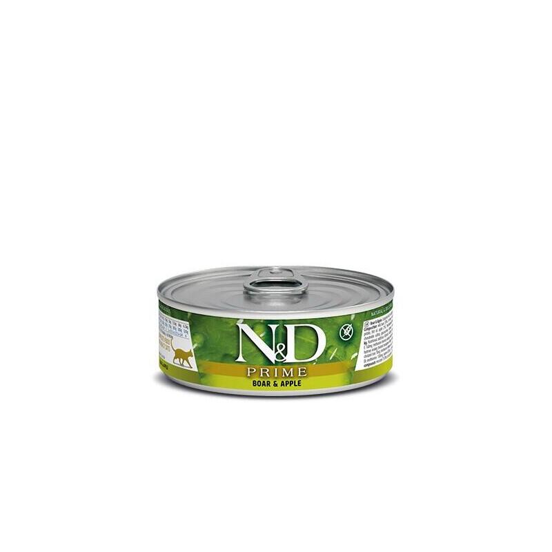 Farmina Gato N&d Cat Prime Boar & Apple 80GR