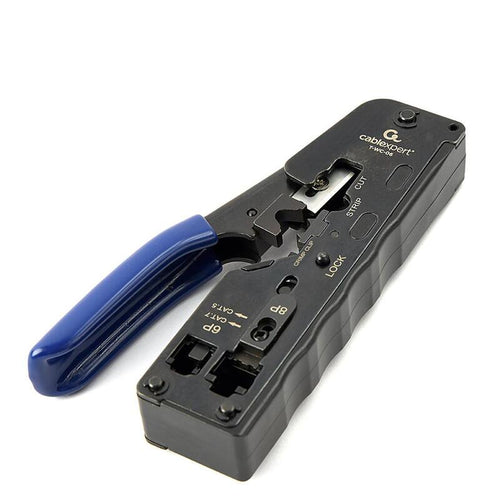 Gembird CAT.7 LAN Pass-through Plug Crimping Tool 8P8C 6P6C Blue — image 1