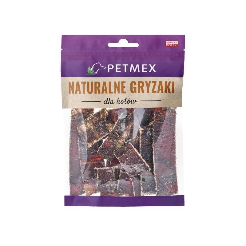 Petmex Rubber Gatos Beef Gullet Strips 40G