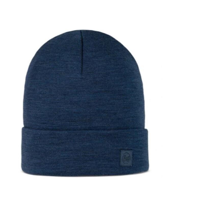 Buff Gorro Merino Heavyweight Beanie Solid Night Blue