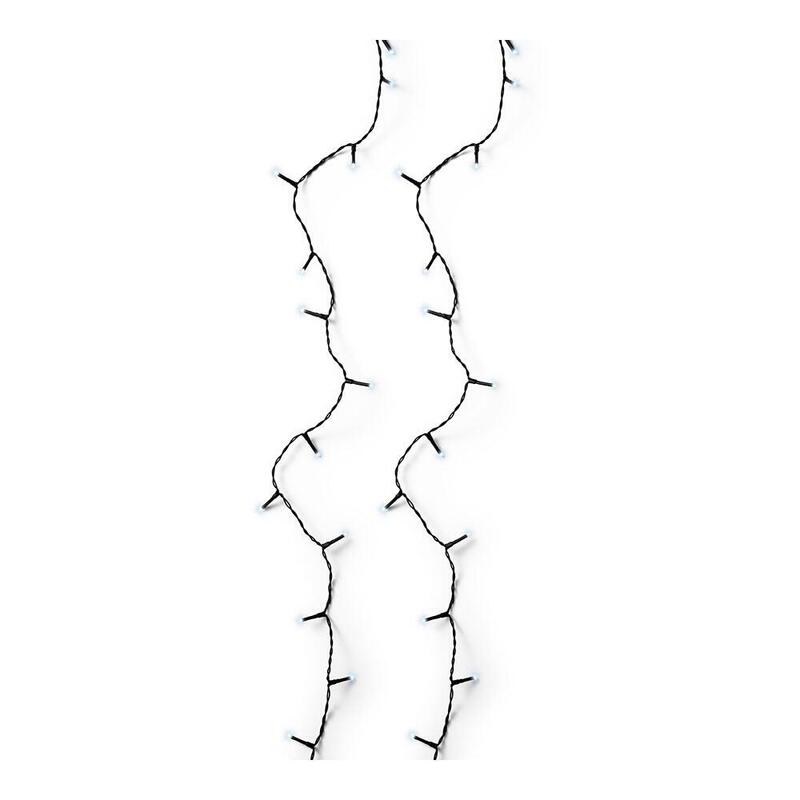 Guirnalda Basic Multifunción, Uso Exterior Blanco Frí Or, 180 LED 13,5M