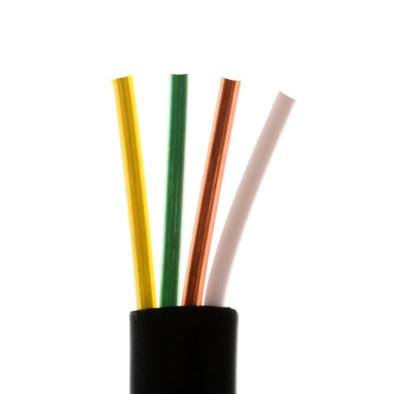 Helos Cable 4-ADRIG, AWG28, Black 100M Ring