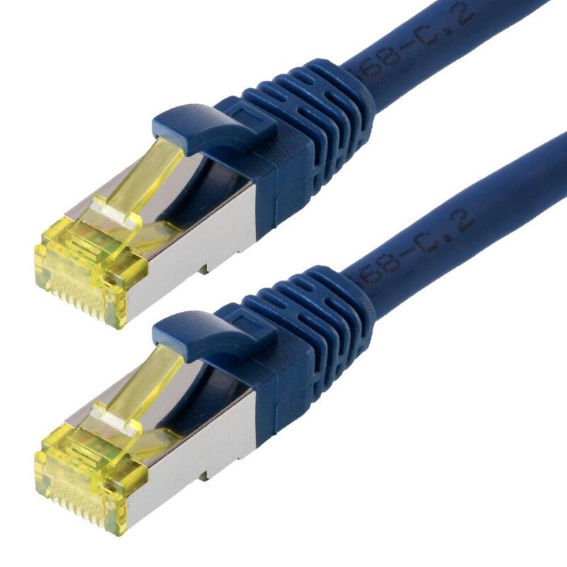 Helos Network Cable S/FTP CAT.6A Aal 1,0M