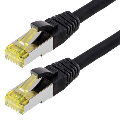 Helos Network Cable S/FTP CAT.6A Black 1,0M — image 1