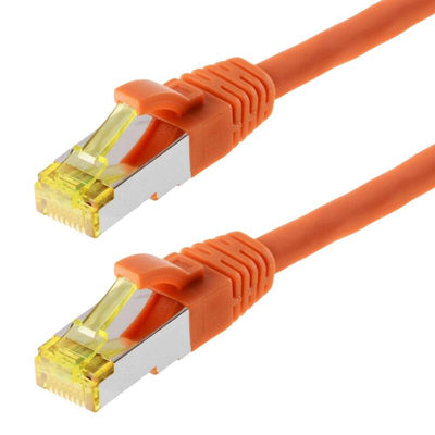 Helos Network Cable S/FTP CAT.6A Orange 7,5M — image 1