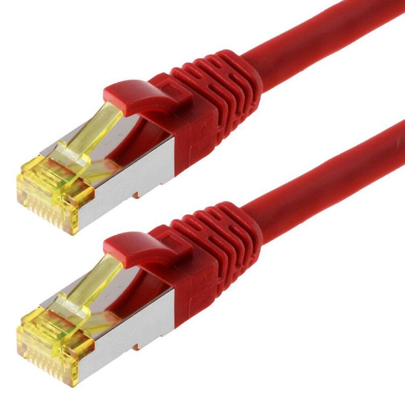 Helos Network Cable S/FTP CAT.6A Red 1,5M