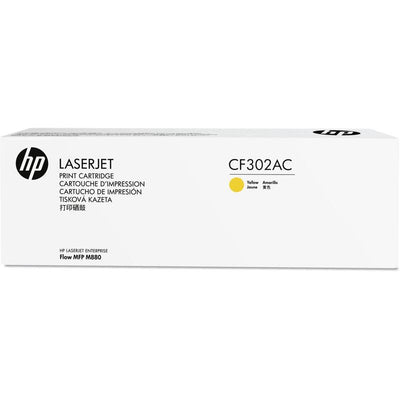 HP Toner Yellow CF302AC 32000 Copias — image 1