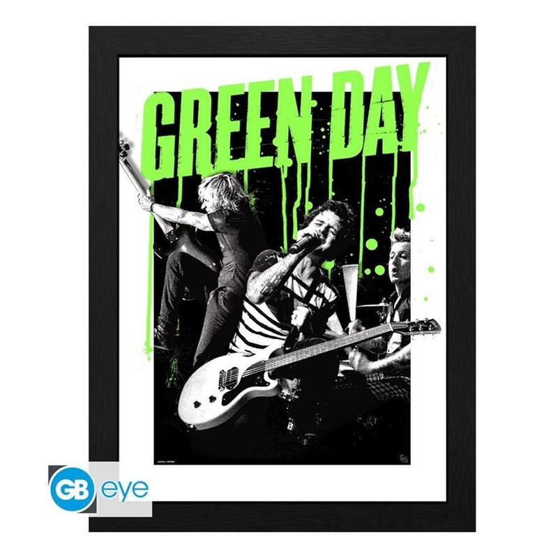 GB Eye Printing Enmarcada Green Day Live