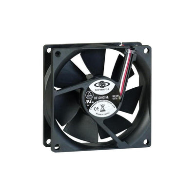 Inter-tech Fan 80MM Bulk 80X80X25MM, Black — image 1