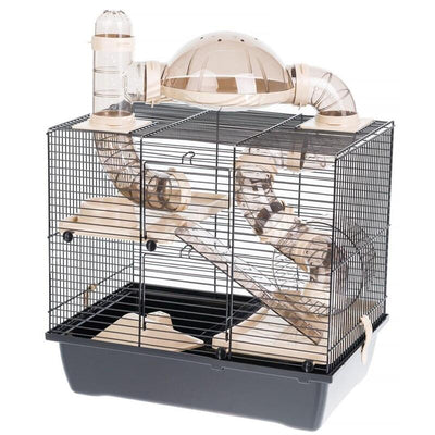 Cage Hamster Inter-zoo Rocky + Terrace Beige — image 1