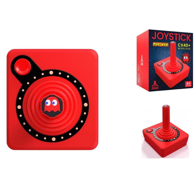 Joystick Wireless Red Pac-man CX40 - Ret Evercade