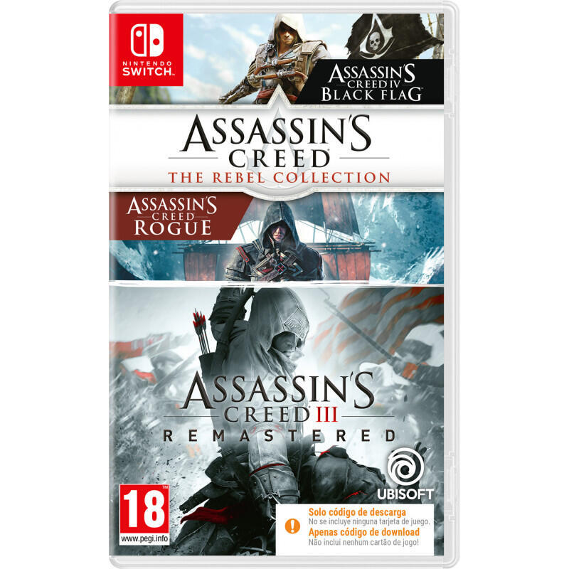 Set Assassins Creed Iii + Rebel Collection (cib) Switch