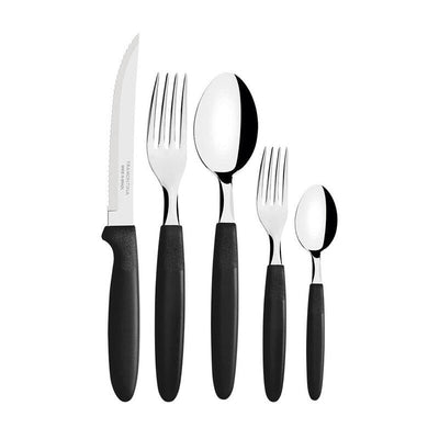 Set Of Cutlery 30 Pieces Black — image 1