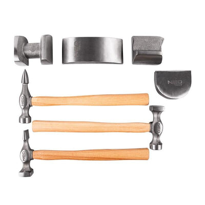 Neo Tools Set Of Martillos Carrocero , 7 Pieces — image 1
