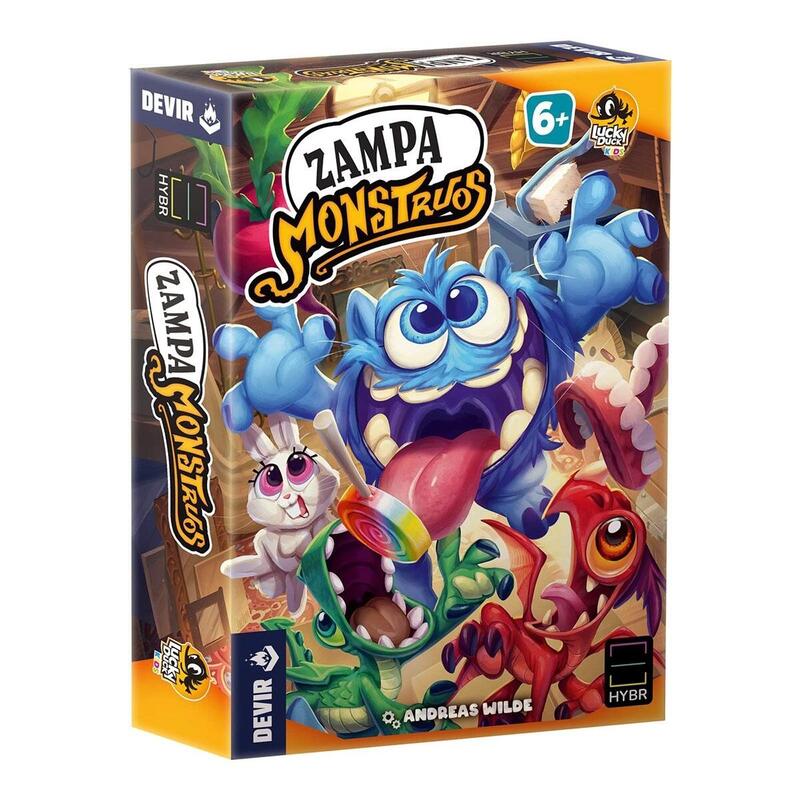 Devir Set Of Desk Zampa Monstruos