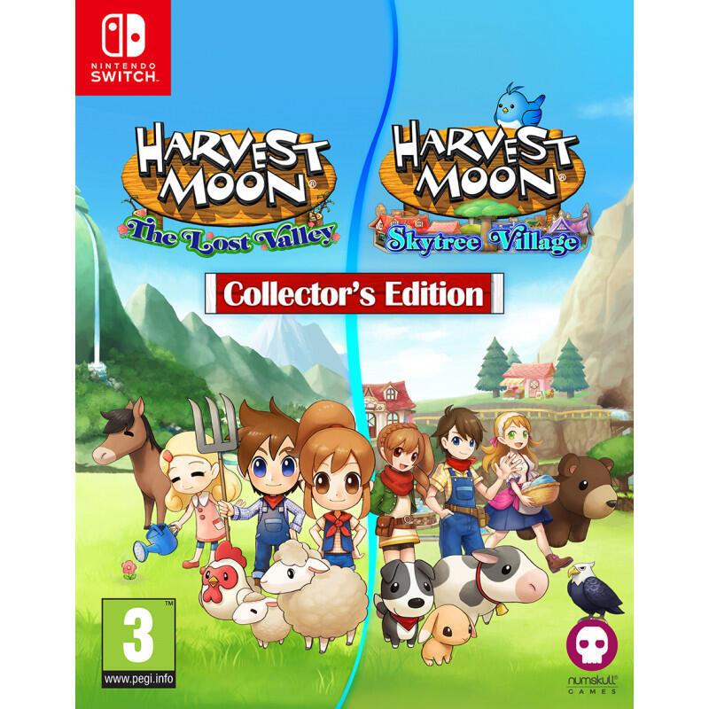 Set Harvest Moon:l.valley & S.village Col Switch