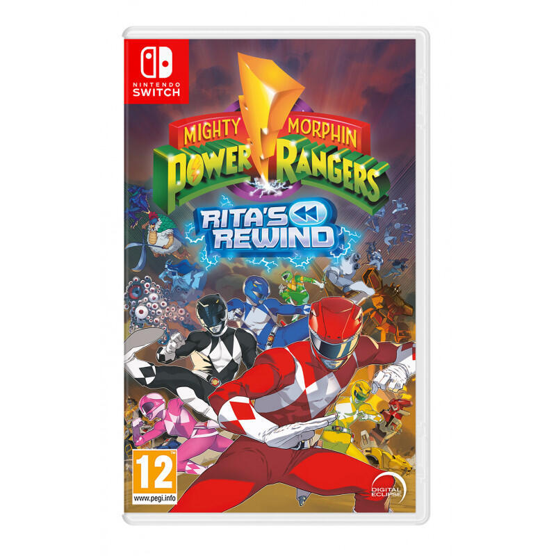 Set Mighty Morphin Power Rangers Ritas Rewind. Switch