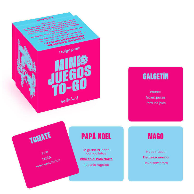 Set Minijuegos To Go Spanish