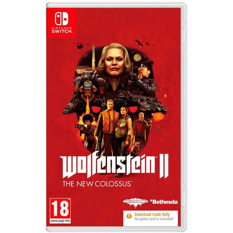 Set Wolfenstein Ii New Colossus (code In a Box) Switch