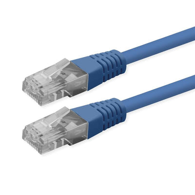 Roline Kab Network Cable CAT.6 Class And UTP PoE Blue 1M — image 1