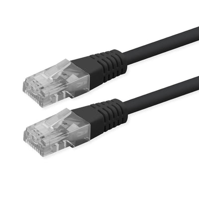 Roline Kab Network Cable CAT.6 Class And UTP PoE Black 0,5M — image 1
