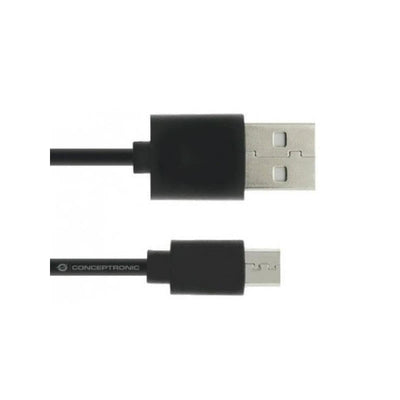 Nortess Kit 5 Units USB Cable 2.0A Micro USB Smartphone/ Tablet Colour Black — image 1