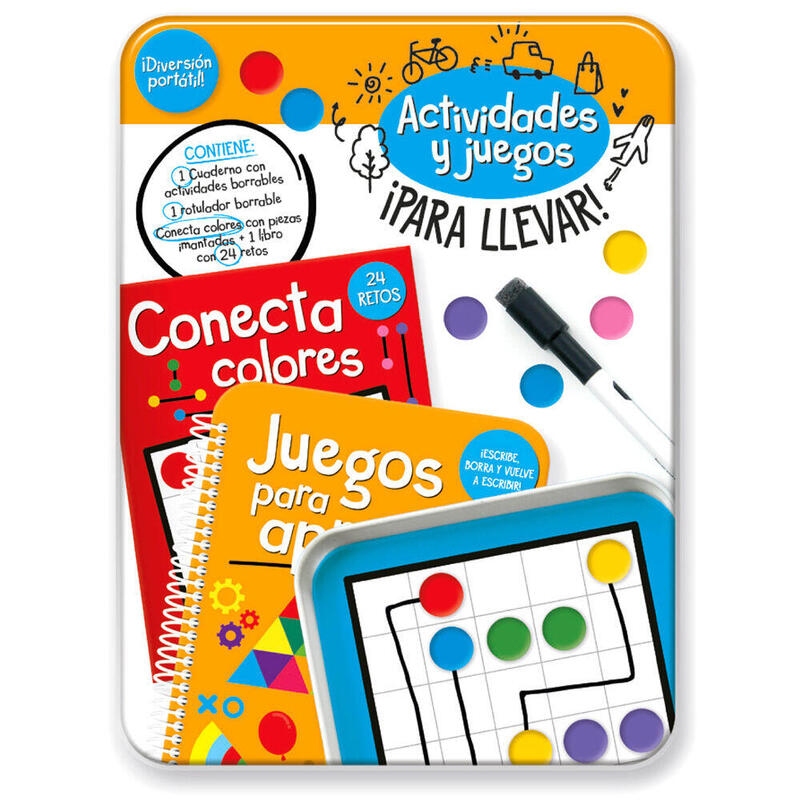 Kit Actividades Laptop Conecta Colours Spanish