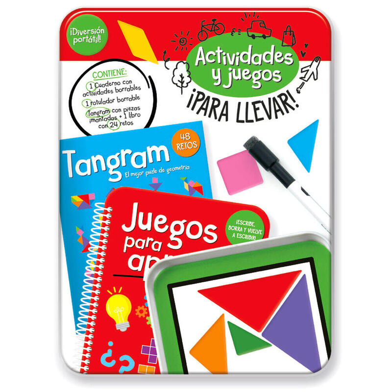 Kit Actividades Laptop Tangram Spanish
