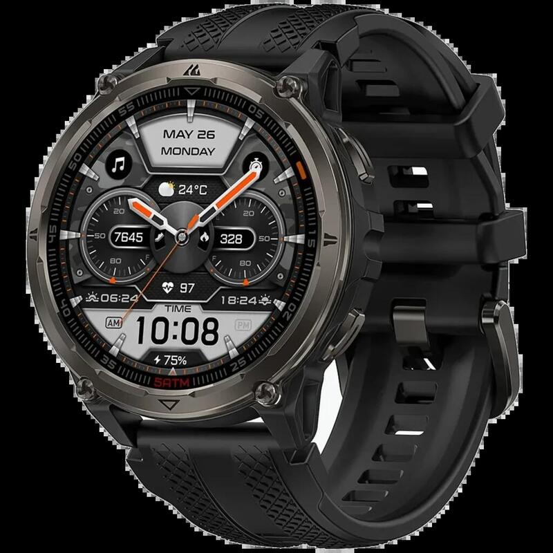 Kospet Orb 2 Black GPS Dual-band L1 + L5 Llamadas Bluetooth