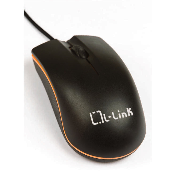L-link Mouse Optico USB Ll - 2081 Black