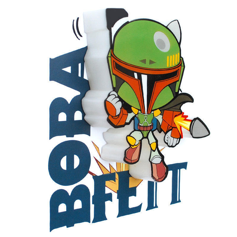 3D Light Fx Lamp Mini Boba Fett Star Wars