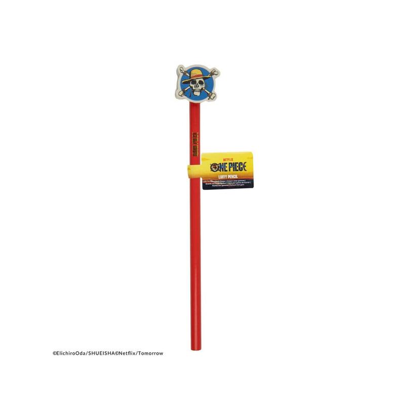 Pencil With Rubber Luffy