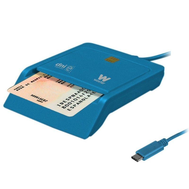 Woxter Reader Dni And Cards PE26-197 Blue USB 2.0
