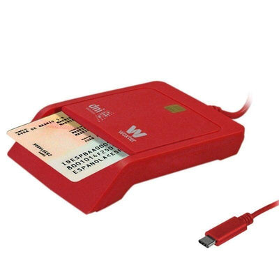 Woxter Reader Dni And Cards PE26-199 Red USB 2.0 — image 1