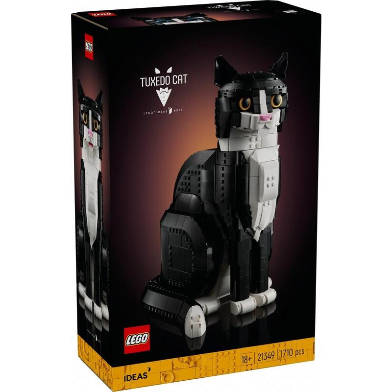 Lego Ideas 21349 Czarno-bialy Kot