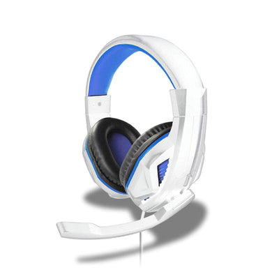 Steelplay Lexip X Wired Headset HP44 White Blue PS5 — image 1